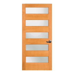 Contemporary 5 Lite Interior Door