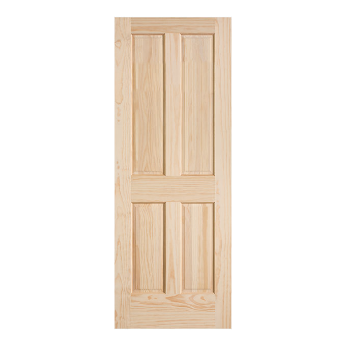 4 Panel Interior Door