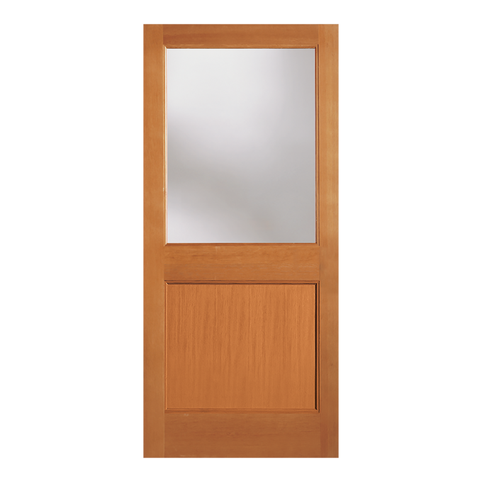 Traditional 1 Panel 1 Lite 1/2 Lite