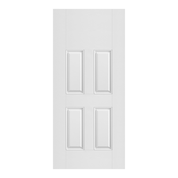 Belleville Series 4 Panel Smooth Blank Top