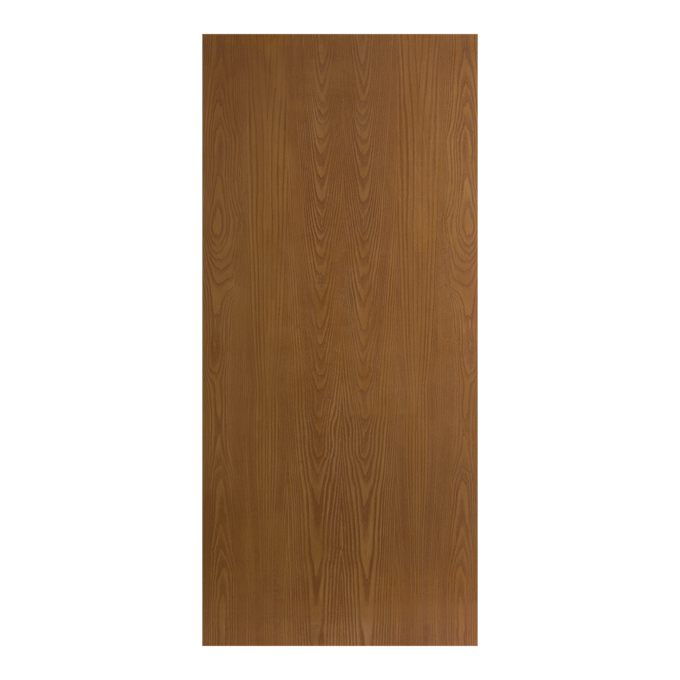 Belleville Series Woodgrain Textured Flush Panel Door