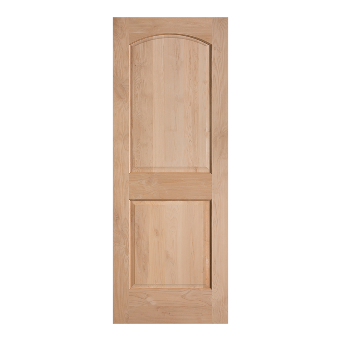 2-Panel Arch-Top Door