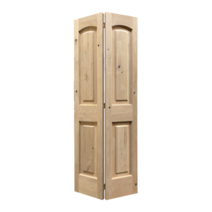 Knotty Alder 2-Panel BiFold Door