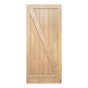 Knotty Alder Rustic Barn Door