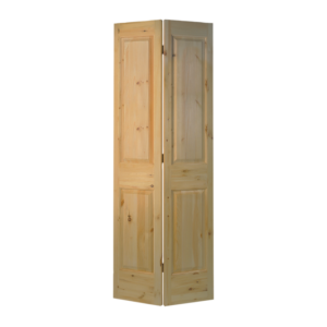 Knotty Pine 4-Panel BiFold Door