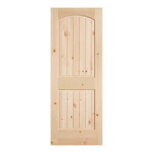 2 Panel Arch Top V-Groove Interior Door