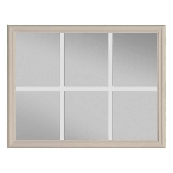 17 x 22 Low-e Glass Insert 6 Lite
