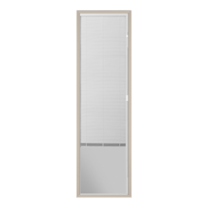 22 X 80 Clear Glass 1 Lite Mini Blinds Insert