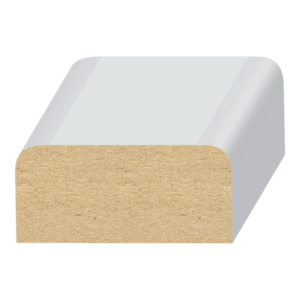 2 Eased Edge Wall Cap - 1 ft