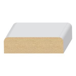 2 Eased Edge Wall Cap - 1 ft