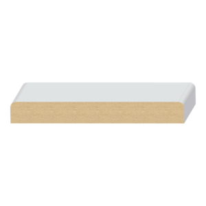 2 Eased Edge Wall Cap - 1 ft