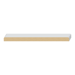 2 Eased Edge Wall Cap - 1 ft