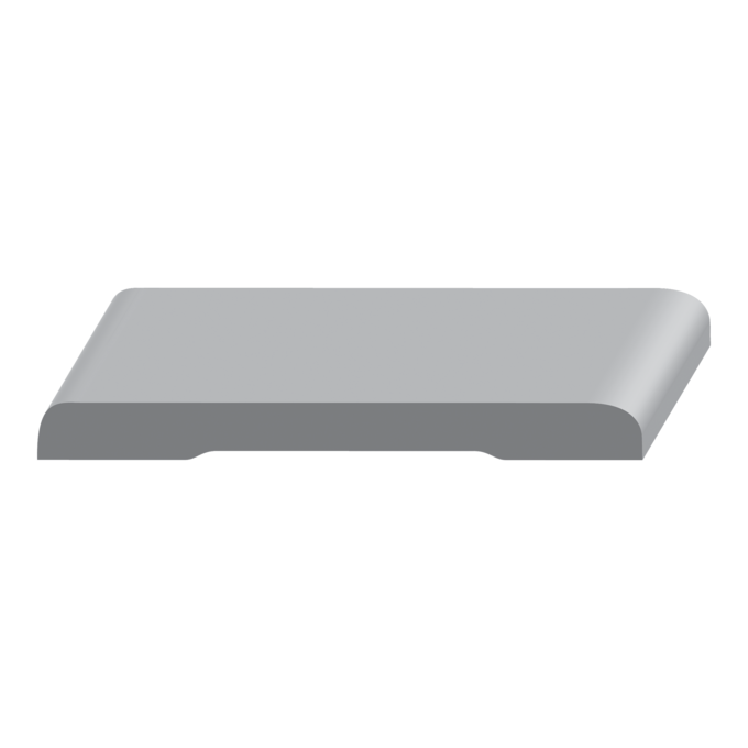 2 Eased Edge Mullion Casing - 1 ft