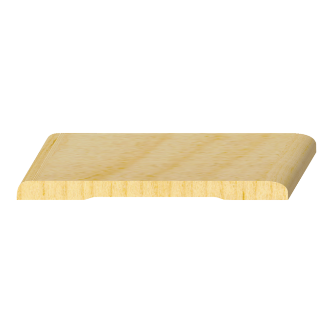 2 Eased Edge Mullion Casing - 1 ft