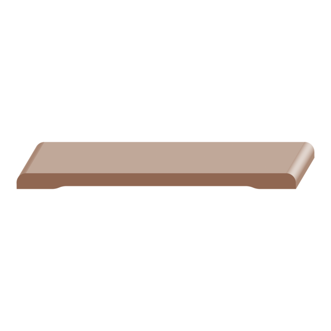 2 Eased Edge Mullion Casing - 1 ft