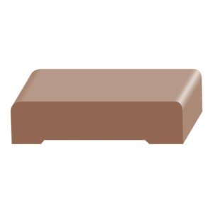 2 Round Edge Casing - 2RE - 1 ft