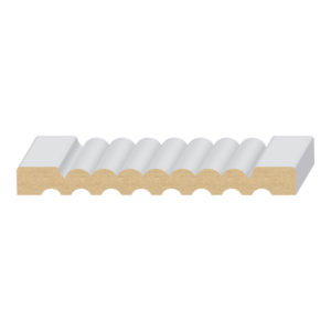 Reversible 8-Flute & Reed Casing - 1 ft