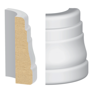 Round corner to match 162mul-2 #366 Casing - 1 ft