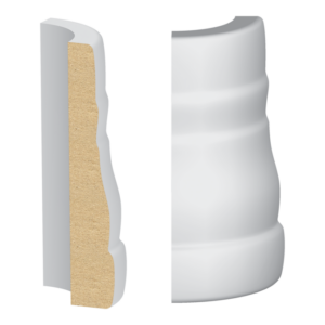 Round corner to match 162mul-3 #366 Casing - 1 ft
