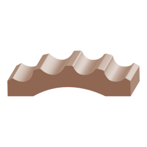 Fluted Radial Casing - 1 ft