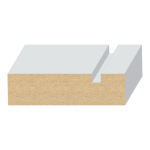 S4S Notched Modern Casing - 1 ft