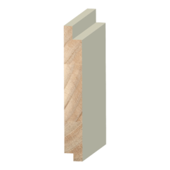 Reversible V-Groove/Nickel Gap T&G Wainscot - 1 ft - Image 4
