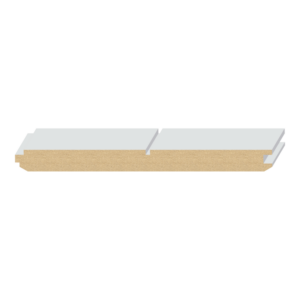 Reversible V-Groove/Nickel Gap T&G Wainscot - 1 ft