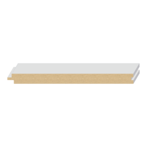 Reversible Single/Double Nickel Gap T&G Wainscot - 1 ft
