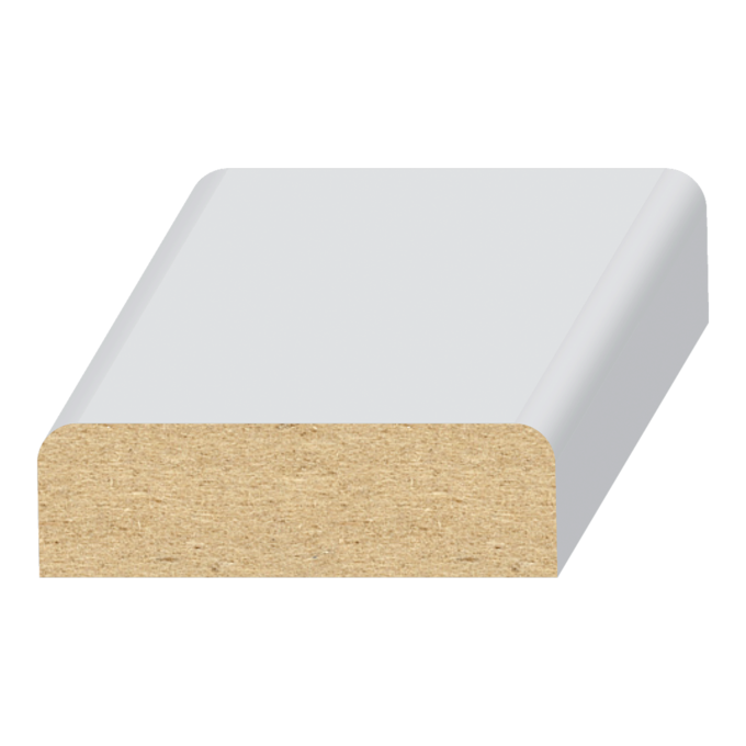 2 Round Edge Stop - 2RE - 1 ft