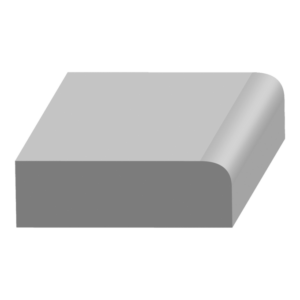 1 Round Edge Door Stop