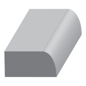 1 Round Edge Stop