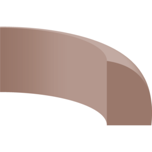 Base Shoe Radius Corner - 1 ft