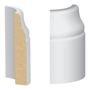 #711 Base Round Corner - 1 ft