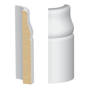 #711 Base Round Corner - 1 ft