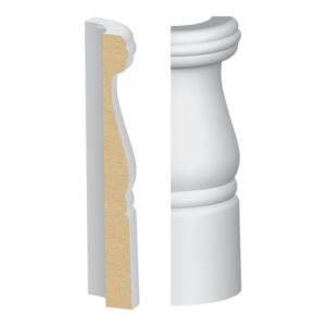 "B" Cape Cod Base Round Corner - 1 ft