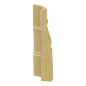 Colonial/#356 Base Round Corner - 1 ft