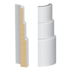 3-Step Base Round Corner - 1 ft