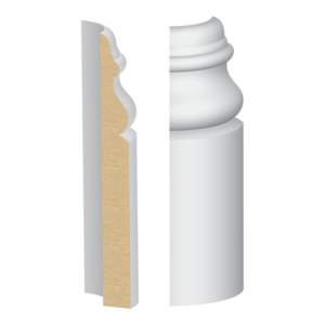 Victorian/Newport Base Round Corner - 1 ft