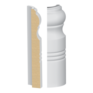 Savannah/Vermont Base Round Corner - 1 ft