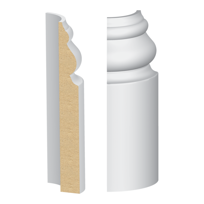 Santa Fe/#175 Base Radius Corner - 1 ft