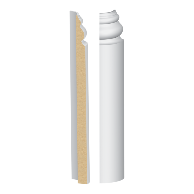 Santa Fe/#175 Base Radius Corner - 1 ft