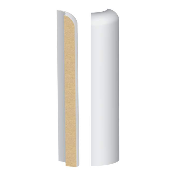 Bullnose Base Round Corner - 1 ft