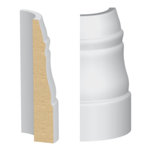 #366 Base Round Corner - 1 ft