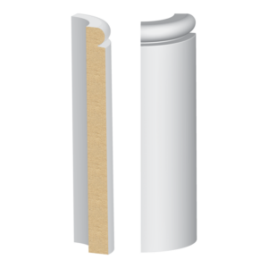 Contemporary Base Radius Corner - 1 ft