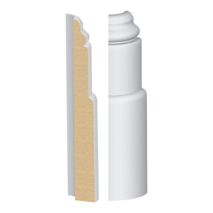 Camden Base Round Corner - 1 ft