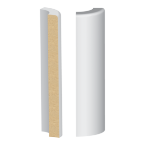 1 Eased Edge Craftsman Base Round Corner - 1 ft