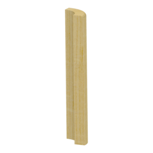 1 Eased Edge Craftsman Base Round Corner - 1 ft