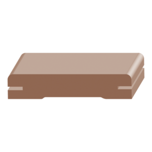 Interior Pair Kerfed 2 Sides (81" BD) - 1 ft
