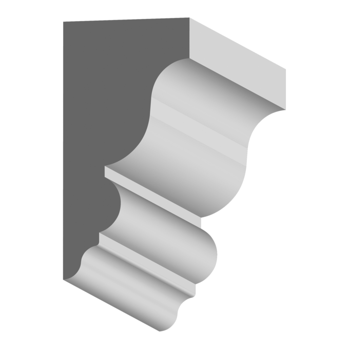 Classic Pediment Crown