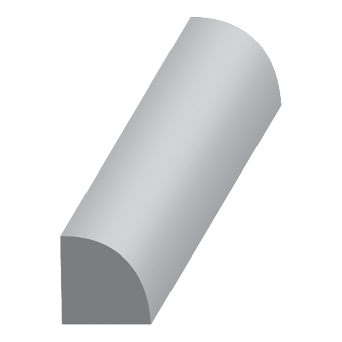 Quarter round